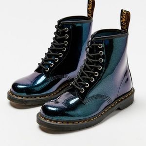 Dr. Martens 1460 SPARKLE METALLIC LACE UP BOOTS
